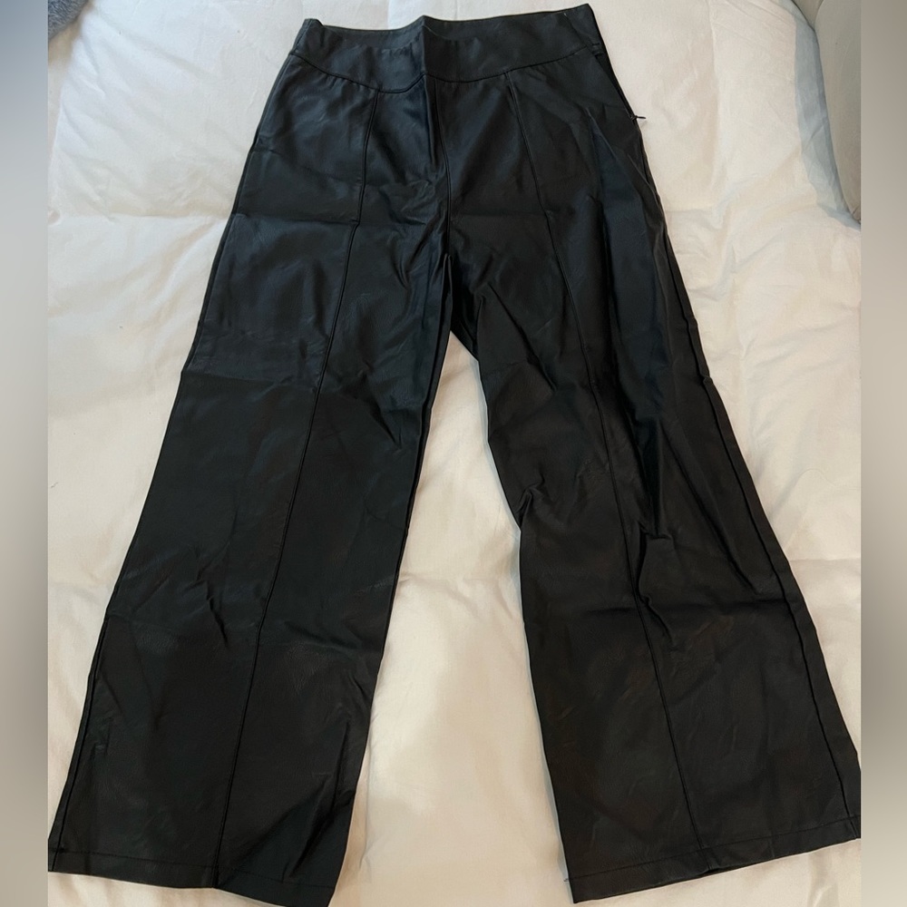 Black Leather Pants